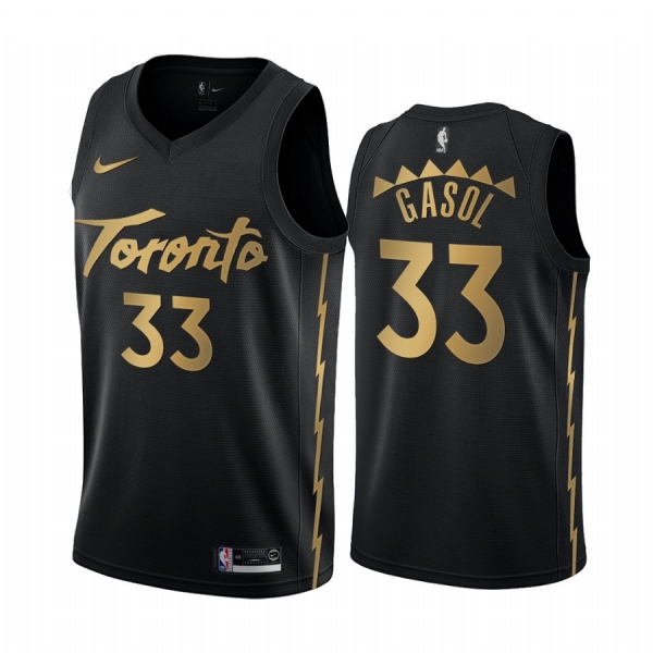 Marc Gasol Toronto Raptors 2019-20 City Edition Black Jersey