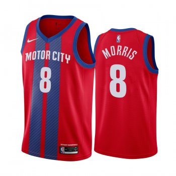 Markieff Morris Detroit Pistons 2019-20 City Edition Red Jersey