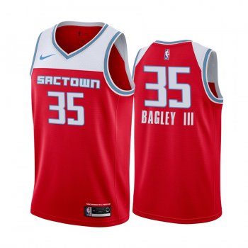 Marvin Bagley III Sacramento Kings 2019-20 City Edition Red Jersey