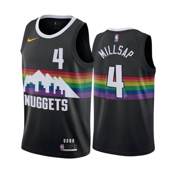 Paul Millsap Denver Nuggets 2019-20 City Edition Black Jersey