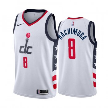 Rui Hachimura Washington Wizards 2019-20 City Edition White Jersey