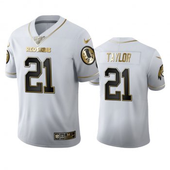 Sean Taylor Redskins White 100th Season Golden Edition Jersey