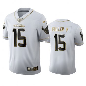 Will Fuller V Texans White 100th Season Golden Edition Jersey