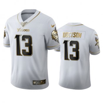 Josh Doctson Vikings White 100th Season Golden Edition Jersey