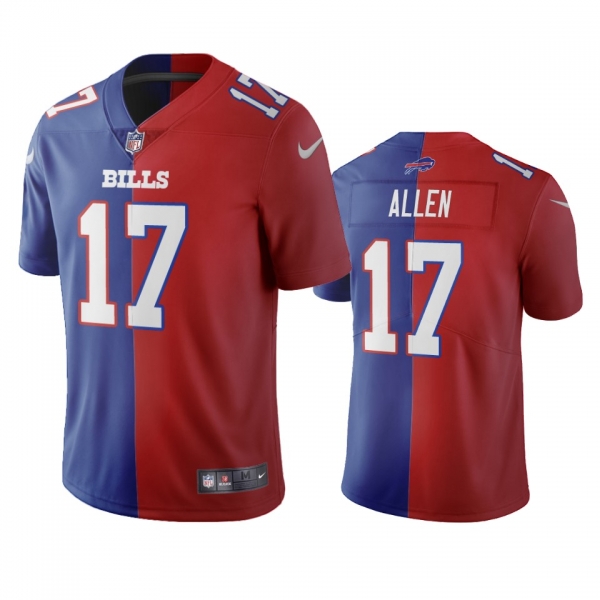 Buffalo Bills Josh Allen Royal Red Two Tone Vapor Limited Jersey