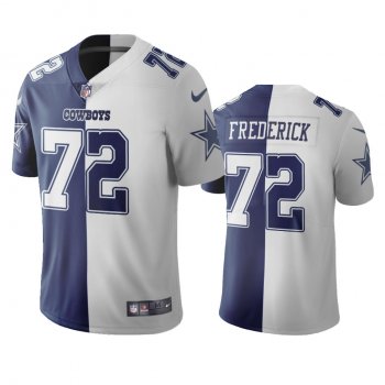 Dallas Cowboys Travis Frederick Navy White Two Tone Vapor Limited Jersey