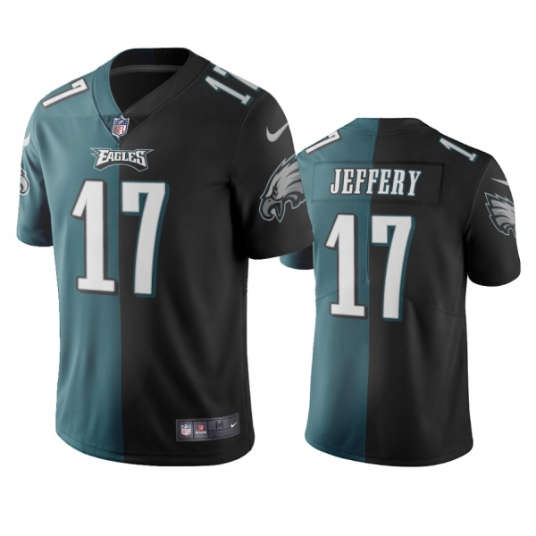 Philadelphia Eagles Alshon Jeffery Green Black Two Tone Vapor Limited Jersey