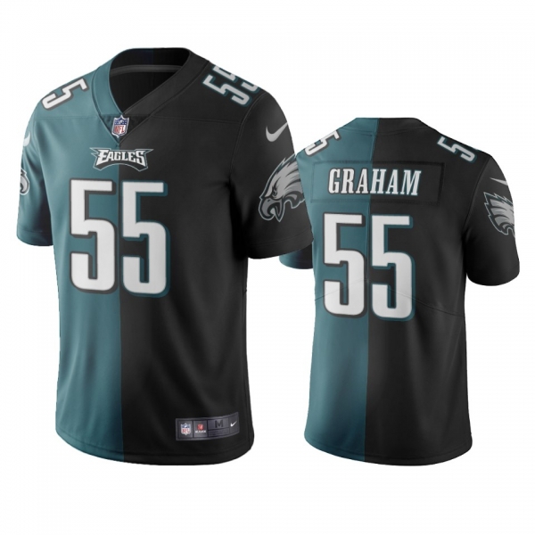 Philadelphia Eagles Brandon Graham Green Black Two Tone Vapor Limited Jersey