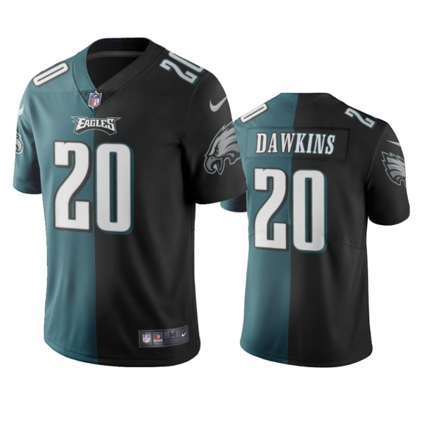 Philadelphia Eagles Brian Dawkins Green Black Two Tone Vapor Limited Jersey