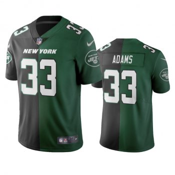 New York Jets Jamal Adams Black Green Two Tone Vapor Limited Jersey