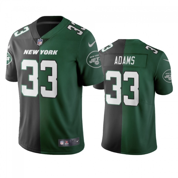 New York Jets Jamal Adams Black Green Two Tone Vapor Limited Jersey