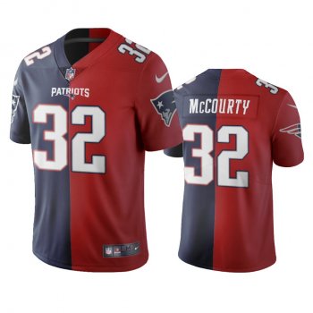 New England Patriots Devin McCourty Navy Red Two Tone Vapor Limited Jersey