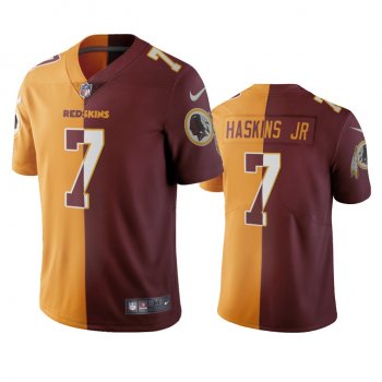 Washington Redskins Dwayne Haskins Jr. Gold Burgundy Two Tone Vapor Limited Jersey