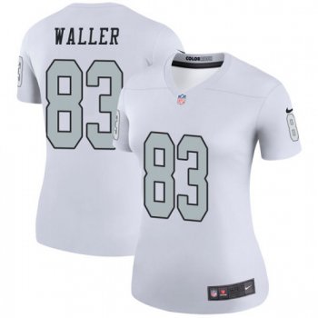 Women's Darren Waller Oakland Raiders Color Rush Legend Nike Jersey - White