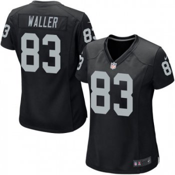 Women's Darren Waller Oakland Raiders Game Team Color Nike Jersey - Black