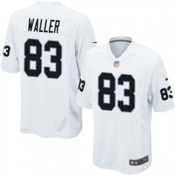 Youth Darren Waller Oakland Raiders Game Nike Jersey - White