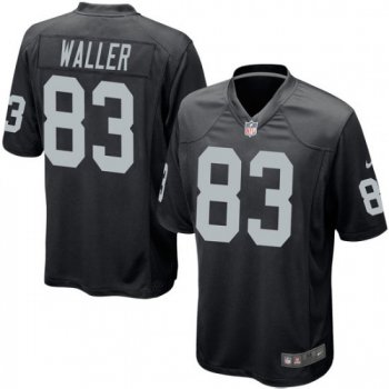 Youth Darren Waller Oakland Raiders Game Team Color Nike Jersey - Black