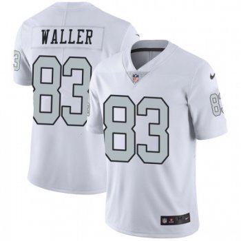 Youth Darren Waller Oakland Raiders Limited Color Rush Nike Jersey - White