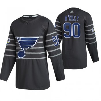 St. Louis Blues #90 Ryan O'Reilly 2020 NHL All-Star Game Authentic Gray Jersey Men's