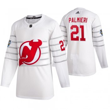 New Jersey Devils #21 Kyle Palmieri 2020 NHL All-Star Game Authentic White Jersey Men's