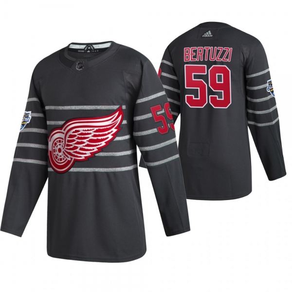 Detroit Red Wings #59 Tyler Bertuzzi 2020 NHL All-Star Game Authentic Gray Jersey Men's