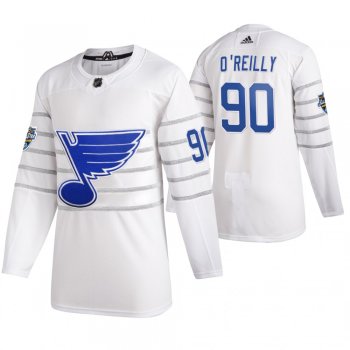 St. Louis Blues #90 Ryan O'Reilly 2020 NHL All-Star Game Authentic White Jersey Men's