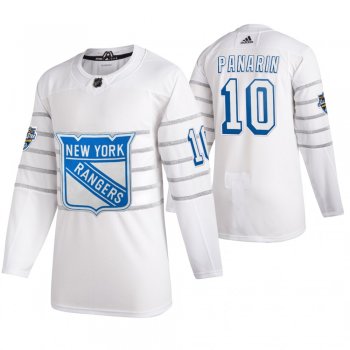 New York Rangers #10 Artemi Panarin 2020 NHL All-Star Game Authentic White Jersey Men's