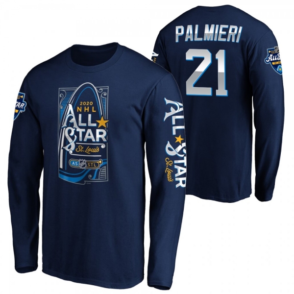 New Jersey Devils Kyle Palmieri 2020 NHL All-Star Game Gateway Navy T-Shirt Men's