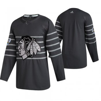 Chicago Blackhawks 2020 NHL All-Star Game Authentic Gray Jersey Men's