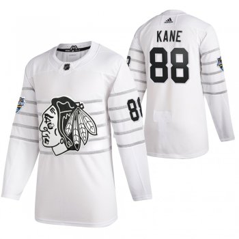 Chicago Blackhawks #88 Patrick Kane 2020 NHL All-Star Game Authentic White Jersey Men's