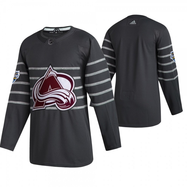 Colorado Avalanche 2020 NHL All-Star Game Authentic Gray Jersey Men's