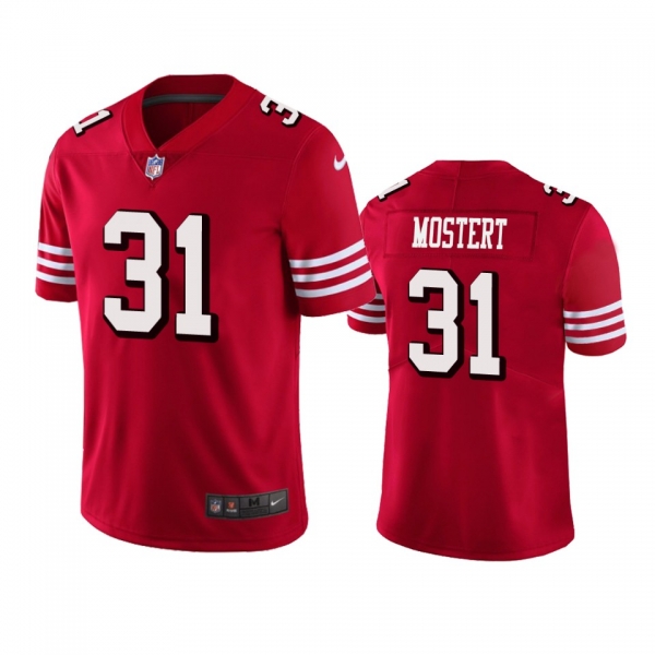 San Francisco 49ers Raheem Mostert Red Vapor Untouchable Limited Jersey