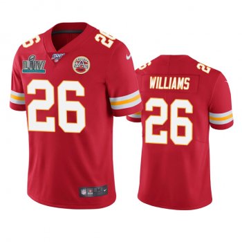 Kansas City Chiefs Damien Williams Red Super Bowl LIV Vapor Limited Jersey