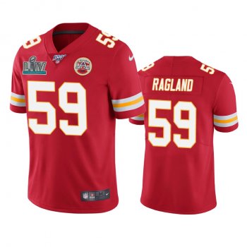 Kansas City Chiefs Reggie Ragland Red Super Bowl LIV Vapor Limited Jersey