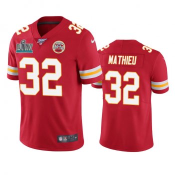 Kansas City Chiefs Tyrann Mathieu Red Super Bowl LIV Vapor Limited Jersey