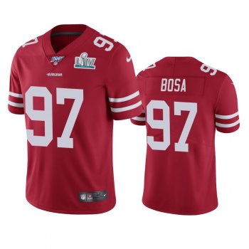 San Francisco 49ers Nick Bosa Scarlet Super Bowl LIV Vapor Limited Jersey