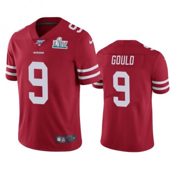 San Francisco 49ers Robbie Gould Scarlet Super Bowl LIV Vapor Limited Jersey