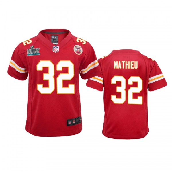 Youth Chiefs Tyrann Mathieu Red Super Bowl LIV Game Jersey