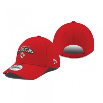 Men's Kansas City Chiefs Red Super Bowl LIV Champions 9FORTY Adjustable Hat