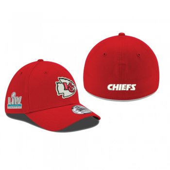 Men's Kansas City Chiefs Red Super Bowl LIV Champions Team Classic 39THIRTY Hat