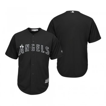 Los Angeles Angels Black 2019 Players' Weekend Majestic Team Jersey