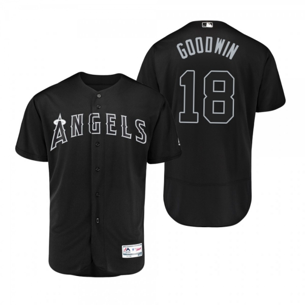 Los Angeles Angels Brian Goodwin Goodwin Black 2019 Players' Weekend Authentic Jersey