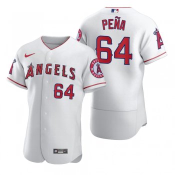 Los Angeles Angels Felix Pena Nike White 2020 Authentic Jersey