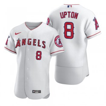 Los Angeles Angels Justin Upton Nike White 2020 Authentic Jersey