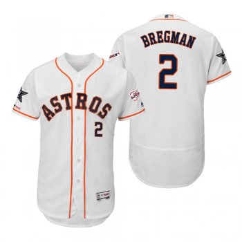 Alex Bregman Houston Astros White Flex Base 2019 MLB All-Star Game Jersey