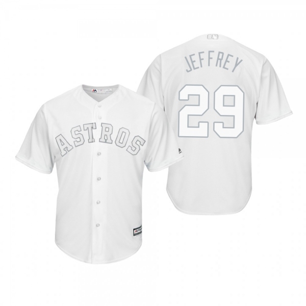 Houston Astros Joe Biagini Jeffrey White 2019 Players' Weekend Replica Jersey