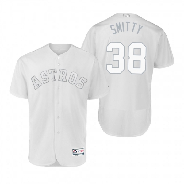 Houston Astros Joe Smith Smitty White 2019 Players' Weekend Authentic Jersey