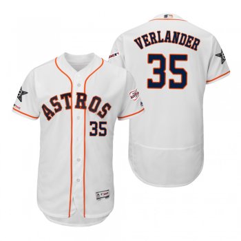 Justin Verlander Houston Astros White Flex Base 2019 MLB All-Star Game Jersey