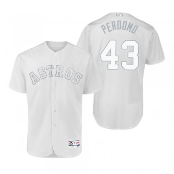 Houston Astros Lance McCullers Perdomo White 2019 Players' Weekend Authentic Jersey