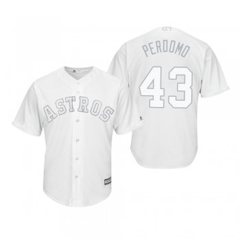 Houston Astros Lance McCullers Perdomo White 2019 Players' Weekend Replica Jersey